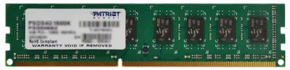  Зображення Модуль пам'яті для комп'ютера DDR3 4GB 1600 MHz Patriot (PSD34G16002) 